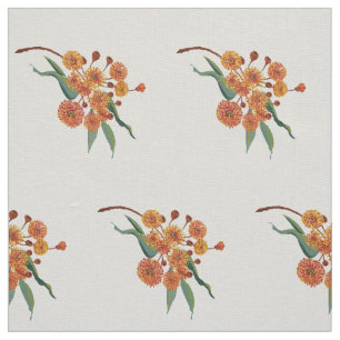 Tecido Flores australianas da árvore de goma