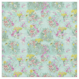 Tecido Flores Clássicas Retro Meadow