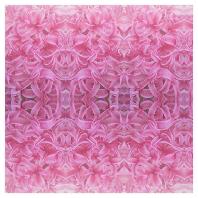 Tecido Flores Cor de Rosa (Modelo)