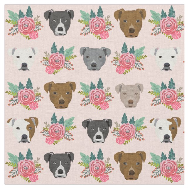 Tecido Flores cor-de-rosa (Detalhe)