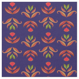 Tecido Flores de Arte Púrpura Azul Cozy e outono Russo