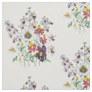 Tecido Flores de Fringeflowers e Flores Velvet