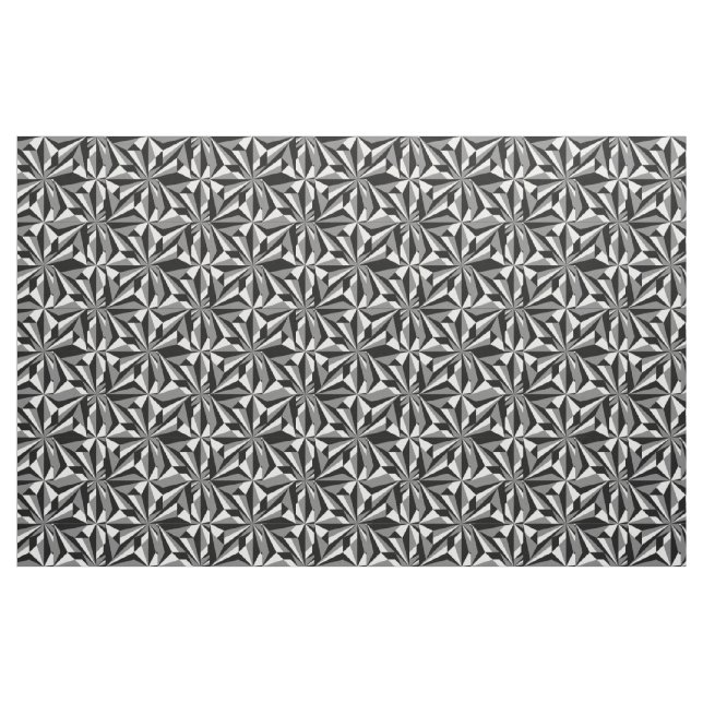 Tecido Flores do Deserto nas Cinzas (Fat Quarter)