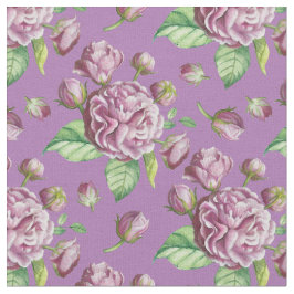 Tecido Flores do Jardim de Camellia Rosa