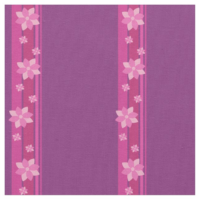 Tecido Flores Rosa (Detalhe)