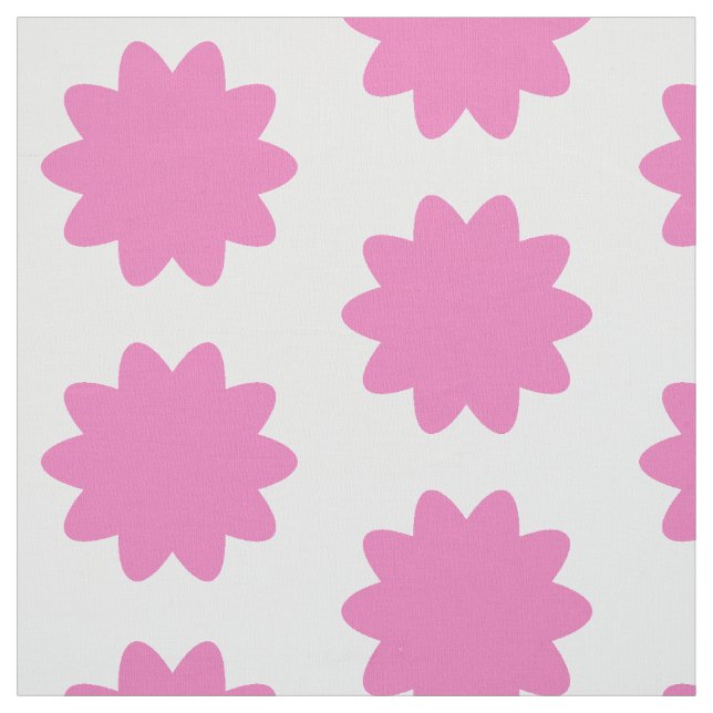 Tecido Flores Rosa (Modelo)