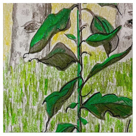 Tecido Floresta de Chipmunk