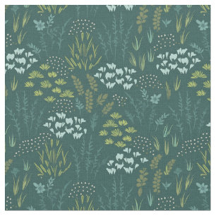 Tecido Floresta Floral