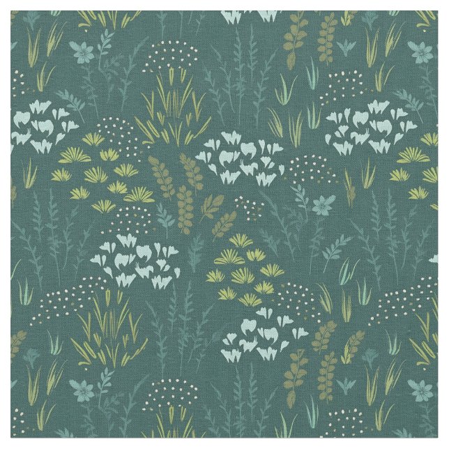 Tecido Floresta Floral (Detalhe)