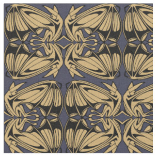 Tecido Flying Bats Art Nouveau Pattern