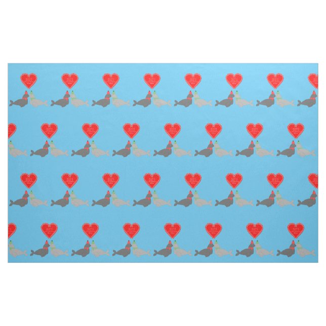 Tecido Focos de Beijo de Natal bonitos (Fat Quarter)