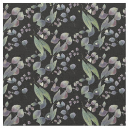 Tecido Folhagem verde folha de goma de eucalipto