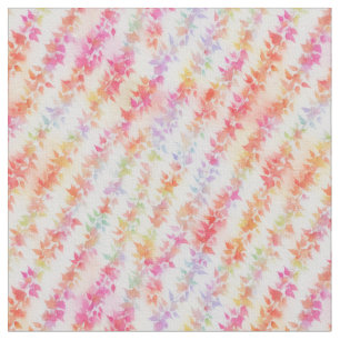Tecido Folhas de abstrato multicolores