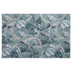 Tecido Folhas de Morris Verde e Teal