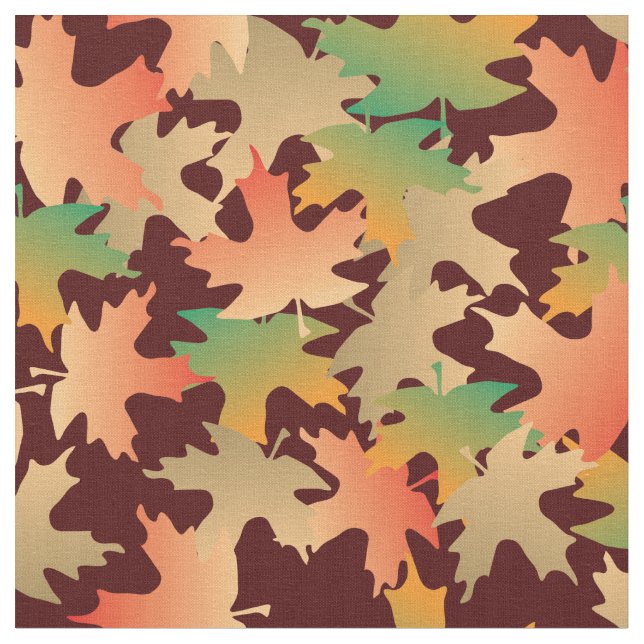 Tecido Folhas de outono (Detalhe)