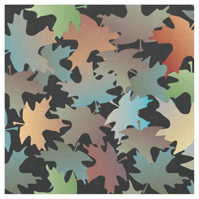 Tecido Folhas de outono (Detalhe)