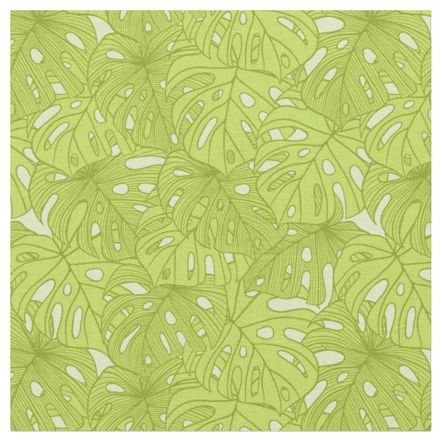 Tecido Folhas de Palm Tree (Detalhe)