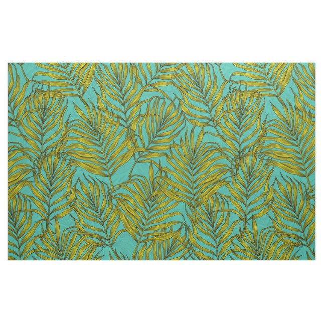 Tecido Folhas de palma (Fat Quarter)