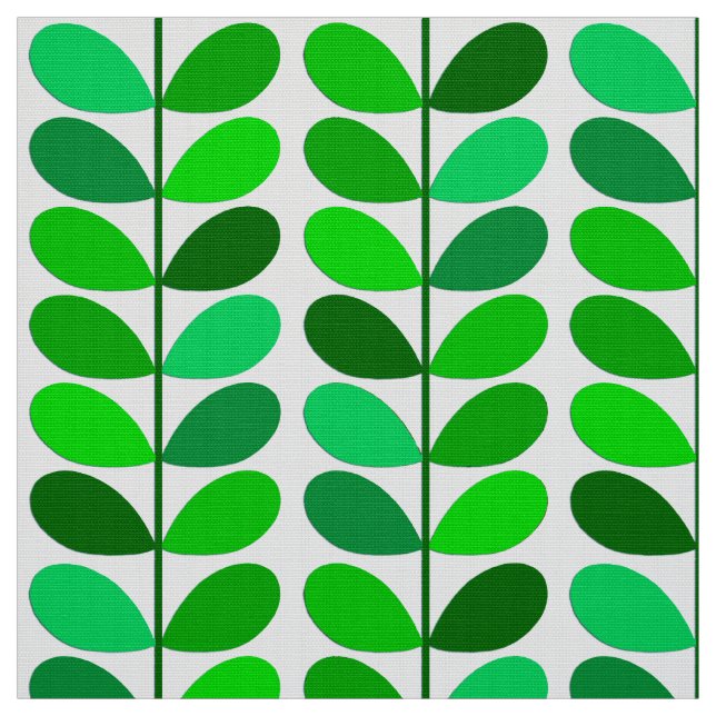 Tecido Folhas, esmeralda e verde limão dinamarqueses do (Modelo)