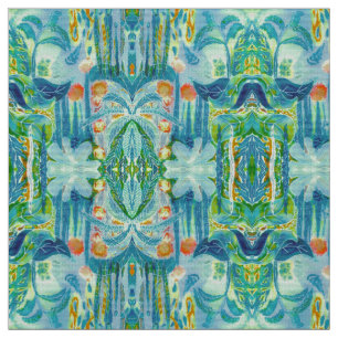 Tecido Folhas tropicais