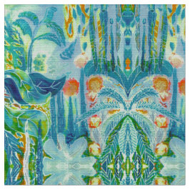 Tecido Folhas tropicais