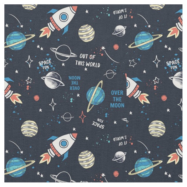 Tecido Fora deste padrão espacial mundial (Detalhe)