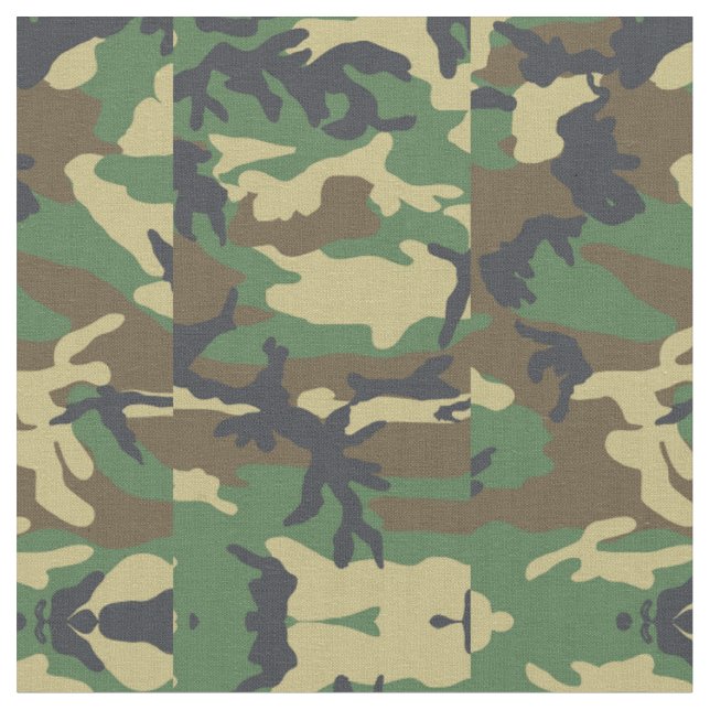 Tecido Forças Armadas da Camuflagem Militar Forest Camo (Detalhe)