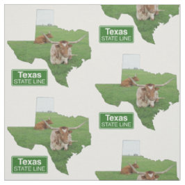 Tecido Forma do Texas com Sinal de Linha de Estacionário