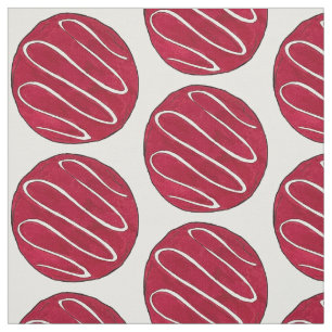 Tecido Fosco Red Velvet Cookie Impressão Baking Assar Ven