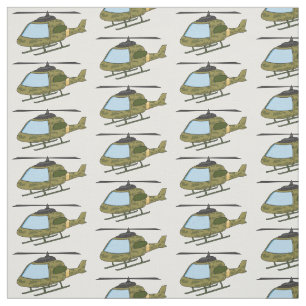Tecido Foto de helicóptero de camoflagem do exército