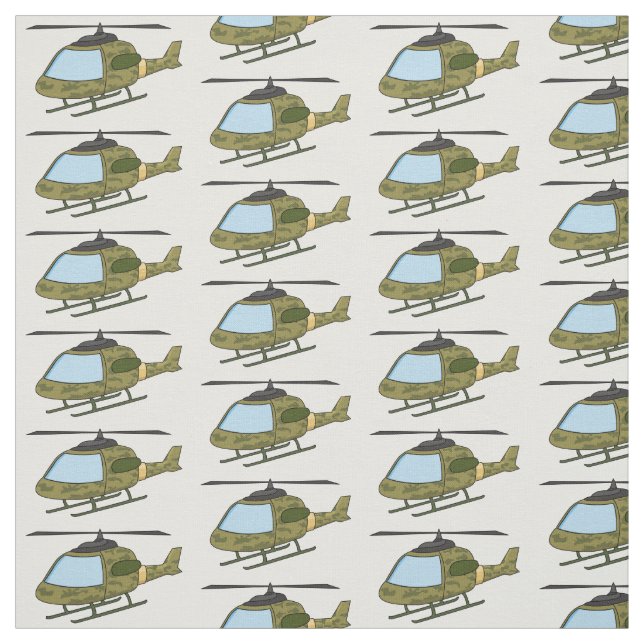 Tecido Foto de helicóptero de camoflagem do exército (Modelo)