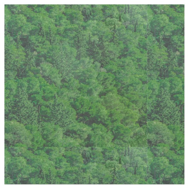 Tecido Foto de Paisagem da Floresta Folha (Detalhe)