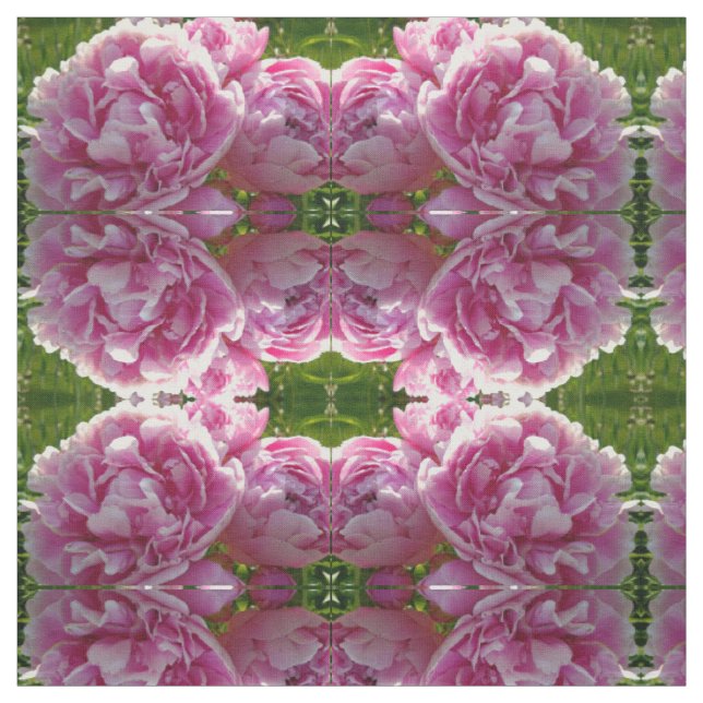 Tecido Foto rosa de Peony caseiro caseiro caseiro floral (Modelo)
