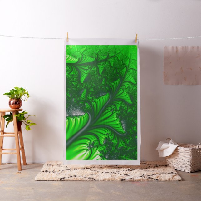 Tecido Fractal da selva (In Situ)