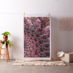 Tecido Fractal Rosa