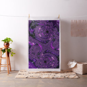 Tecido Fractal Roxo