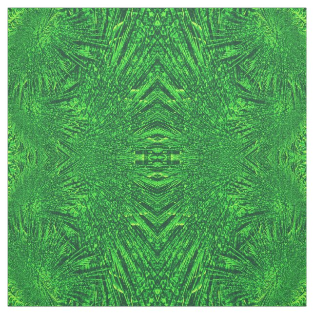 Tecido fractal. verde (Modelo)