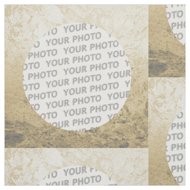 Tecido Frame Splatter VI ao quadrado + sua foto (Modelo)