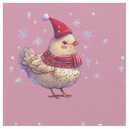 Tecido Frango de Natal