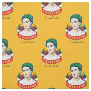 Tecido Frida Kahlo   Viva la Vida