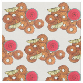 Tecido Fried Calamari Rings Comida italiana Foodie