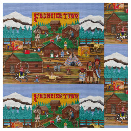 Tecido Frontier Town