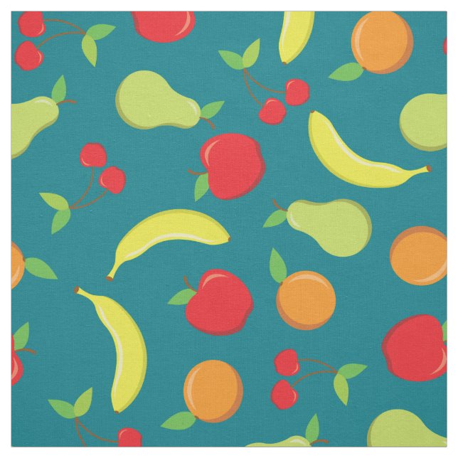 Tecido Fruta-Cachoreira-Maçã-Maçã-de-vidro-laranja (Modelo)