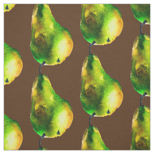 Tecido Fruta de aquarela fofa art