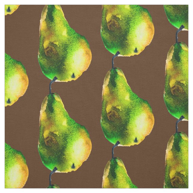 Tecido Fruta de aquarela fofa art (Modelo)