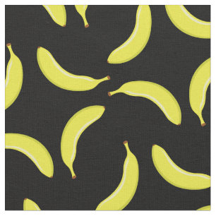 Tecido Fruta de Bananas Cozinha Bobo Engraçada