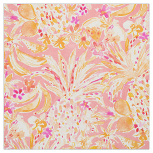 Tecido Frutas tropicais da FORTUNA da FRUTA