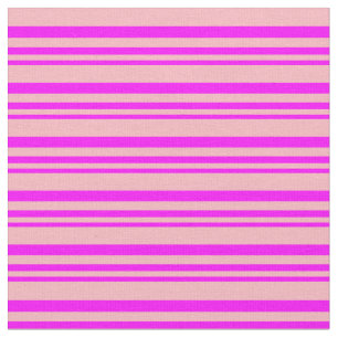 Tecido Fúcsia e Padrão de Rosas claro de Stripes
