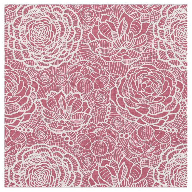 Tecido Fundo das flores azuis (Detalhe)