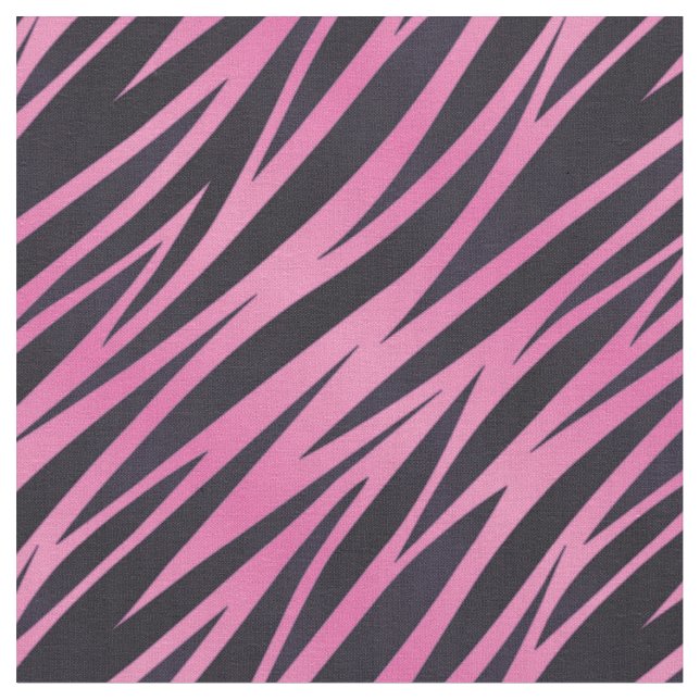Tecido Fundo de faixa de zebra rosa (Detalhe)